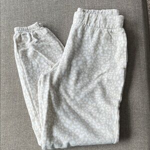 Colsie Beige Animal Print Joggers